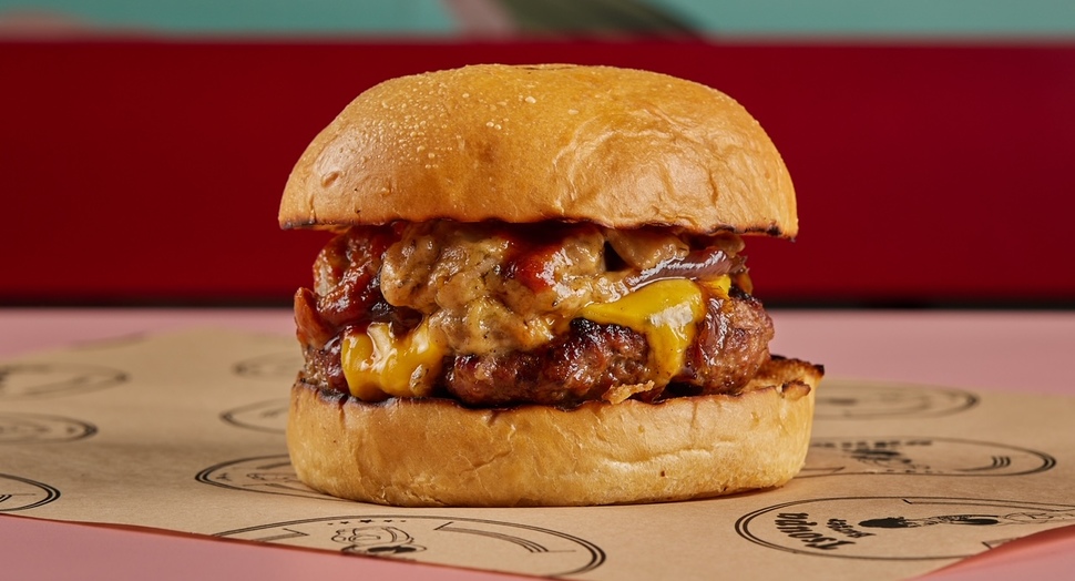 Mushroom burger